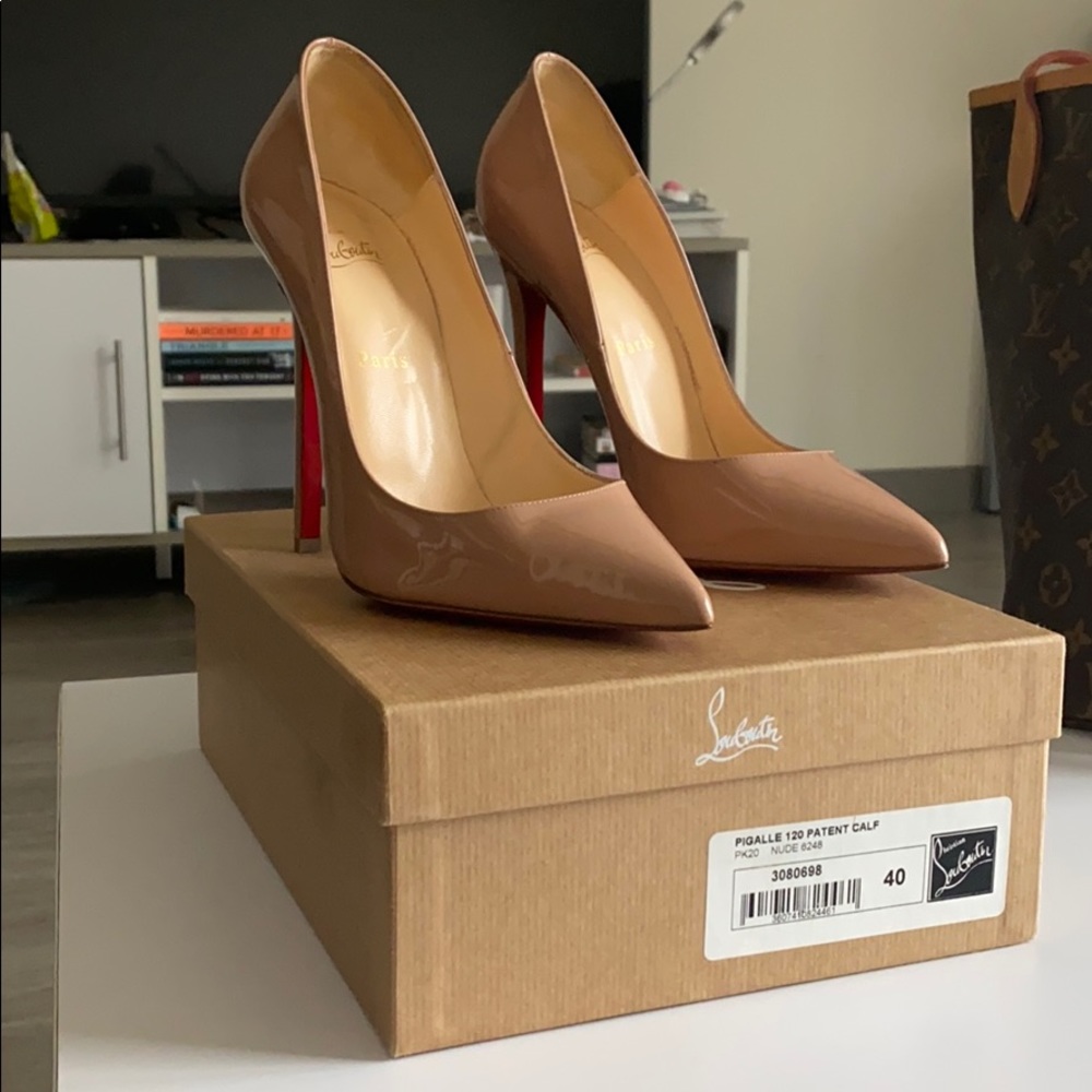 Christian Louboutin Pigalle 120 Patent Calf